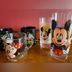 Disney mugs and glasses